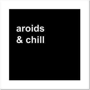 Aroids & chill Posters and Art